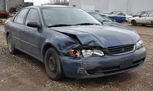 A vehicle with damage, accepted in any condition.