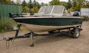 A boat we buy for cash.